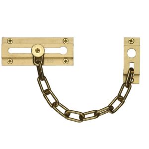 Heritage Brass Door Chain (100mm), Satin Brass –