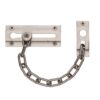 Heritage Brass Door Chain (100mm), Satin Nickel