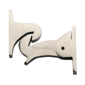 Heritage Brass Gravity Door Latch (83mm), Satin Nickel