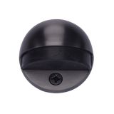 Heritage Brass Oval Floor Mounted Door Stop (47mm Diameter), Matt Bronze