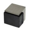 Heritage Brass Square Floor Mounted Door Stop (38mm x 38mm), Satin Nickel