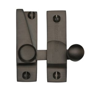 Heritage Brass Hook Plate Sash Fastener (69mm x 20mm), Matt Bronze –