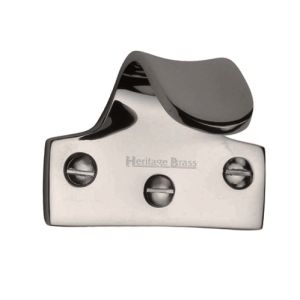 Heritage Brass Sash Window Lift (54mm x 42mm), Polished Nickel –