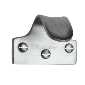 Heritage Brass Sash Window Lift (54mm x 42mm), Satin Chrome –