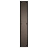 Heritage Brass Large Raised Finger Plate, Matt Bronze