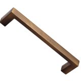 Heritage Brass Rectangular Pull Handle, Antique Brass