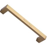 Heritage Brass Rectangular Pull Handle, Satin Brass