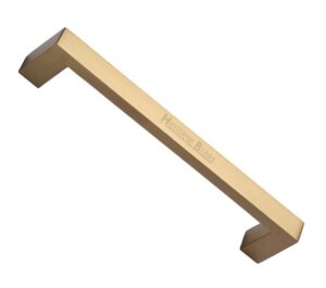 Heritage Brass Rectangular Pull Handle, Satin Brass