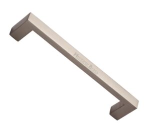 Heritage Brass Rectangular Pull Handle, Satin Nickel