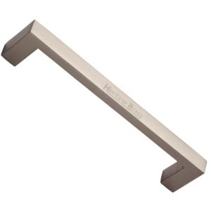 Heritage Brass Rectangular Pull Handle, Satin Nickel –