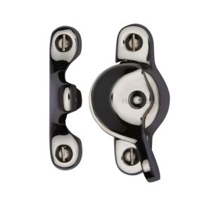 Heritage Brass Fitch Pattern Sash Fastener (66mm x 17mm), Polished Nickel