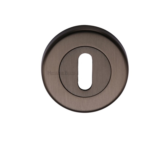 Heritage Brass Standard Key Escutcheon, Matt Bronze –