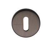 Heritage Brass Standard Key Escutcheon, Matt Bronze -