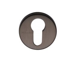 Heritage Brass Euro Profile Key Escutcheon, Matt Bronze -
