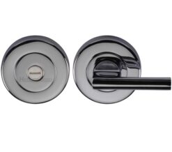 Heritage Brass Disabled Turn Round 53mm Diameter Turn & Release, Polished Chrome