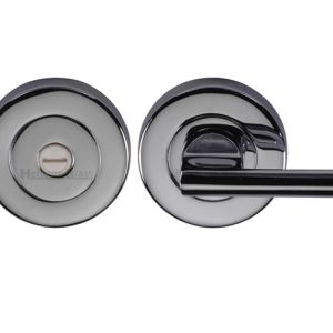 Heritage Brass Disabled Turn Round 53mm Diameter Turn & Release, Polished Chrome