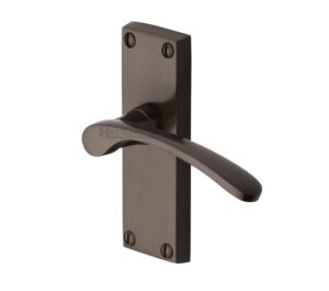 Heritage Brass Sophia Short Matt Bronze Door Handles (sold in pairs)