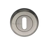 Heritage Brass Standard Key Escutcheon, Satin Nickel -