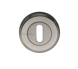 Heritage Brass Standard Key Escutcheon, Satin Nickel -