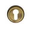 Heritage Brass Euro Profile Key Escutcheon, Antique Brass -