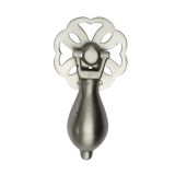 Heritage Brass Cabinet Pull, Satin Nickel