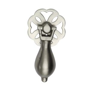 Heritage Brass Cabinet Pull, Satin Nickel