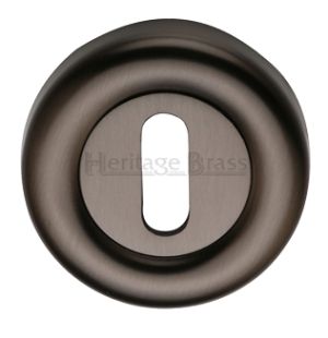 Heritage Brass Standard Key Escutcheon, Matt Bronze -