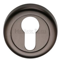 Heritage Brass Euro Profile Key Escutcheon, Matt Bronze -