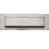 Heritage Brass Gravity Flap Letter Plate (280mm x 80mm), Polished Nickel