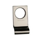 Heritage Brass Rectangular Cylinder Pull (84mm x 45mm), Polished Nickel