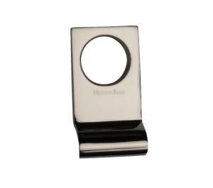 Heritage Brass Rectangular Cylinder Pull (84mm x 45mm), Polished Nickel
