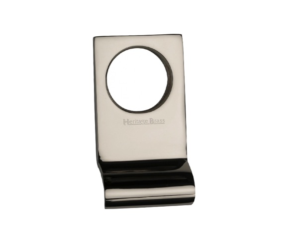 Heritage Brass Rectangular Cylinder Pull (84mm x 45mm), Polished Nickel