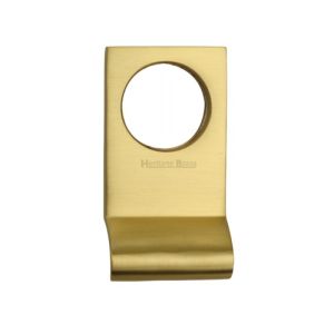 Heritage Brass Rectangular Cylinder Pull (84mm x 45mm), Satin Brass