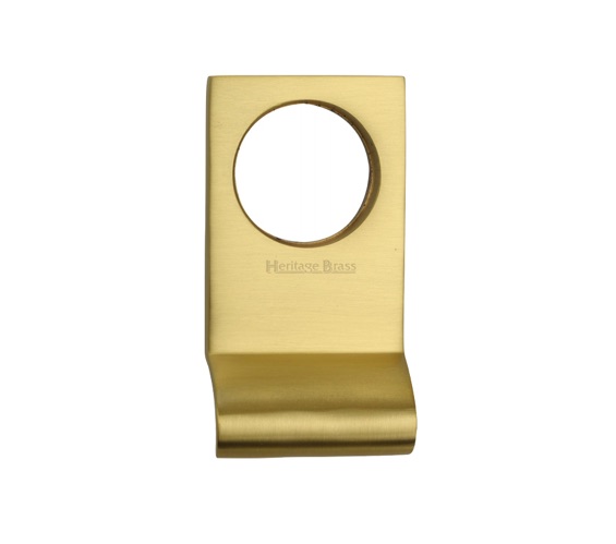 Heritage Brass Rectangular Cylinder Pull (84mm x 45mm), Satin Brass
