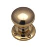 Heritage Brass Victoria Mortice Door Knobs, Polished Brass  (sold in pairs)