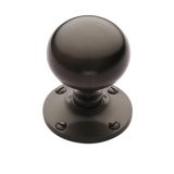 Heritage Brass Westminster Mortice Door Knobs, Matt Bronze  (sold in pairs)