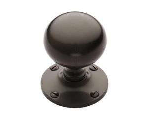 Heritage Brass Westminster Mortice Door Knobs, Matt Bronze  (sold in pairs)