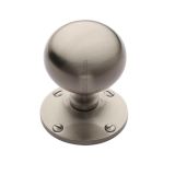 Heritage Brass Westminster Mortice Door Knobs, Satin Nickel  (sold in pairs)