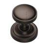 Heritage Brass Whitehall Mortice Door Knobs, Matt Bronze  (sold in pairs)
