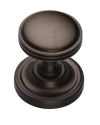 Heritage Brass Whitehall Mortice Door Knobs, Matt Bronze  (sold in pairs)