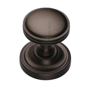Heritage Brass Whitehall Mortice Door Knobs, Matt Bronze  (sold in pairs)