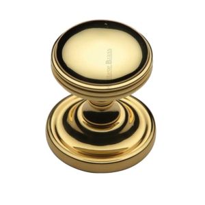 Heritage Brass Whitehall Mortice Door Knobs, Polished Brass  (sold in pairs)