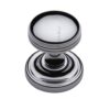 Heritage Brass Whitehall Mortice Door Knobs, Polished Chrome  (sold in pairs)