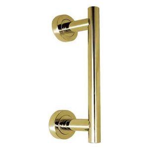 Polished Brass Finish Straight Bar Pull Handle|Dimensions 291mm x 51mm x 59.4mm Sleek Design Modern Touch to Door