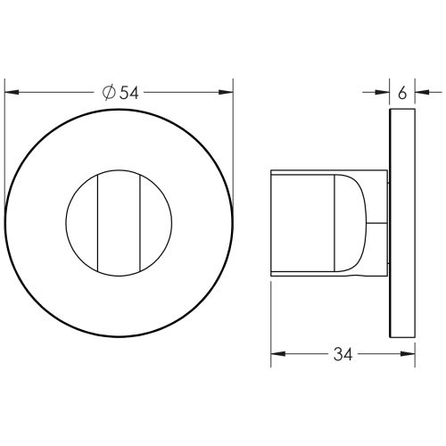 CR-802 Thumbturn and Release
