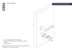 CRES Blank Circular Rose Escutcheon - Image 3