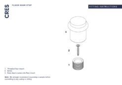 CRES Wall Mounted Door Stop - Image 3
