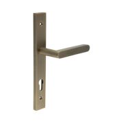 CR-101 Antique Brass Multi Point Backplate Door Handle