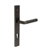 CR-102 Dark Bronze Multi Point Backplate Door Handle