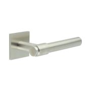 CR-103 Satin Stainless Steel Sprung Square Rose Door Handle